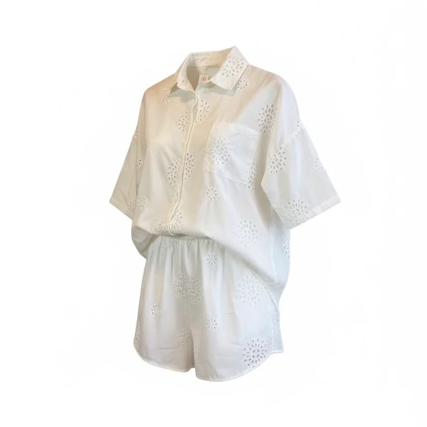 Set Broderie Blanco
