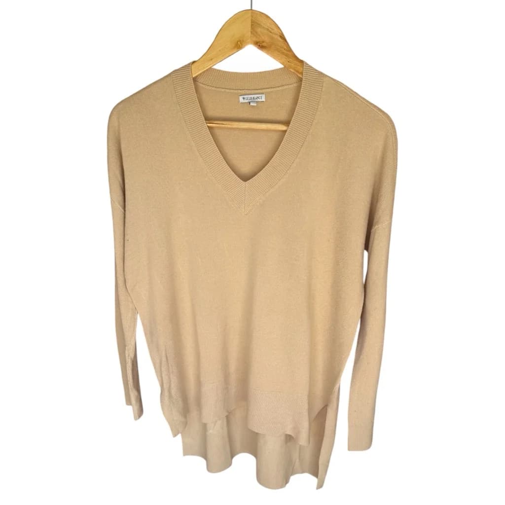 Sweater Beige High Low