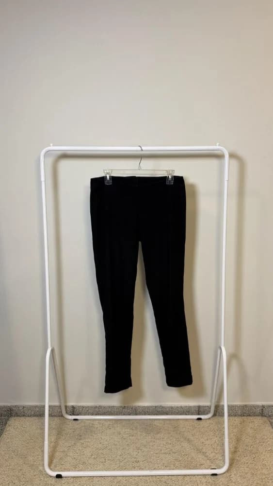 Pantalon de Vestir Negro Cierre Trasero