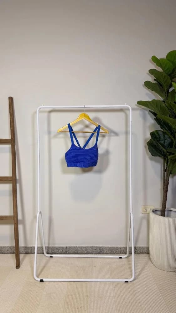 Top a rayas azul y celeste