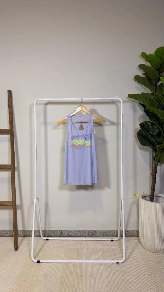 Camisilla Lila con estampa