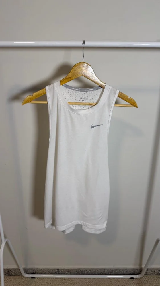 Camisilla blanca algodon Dry Fit