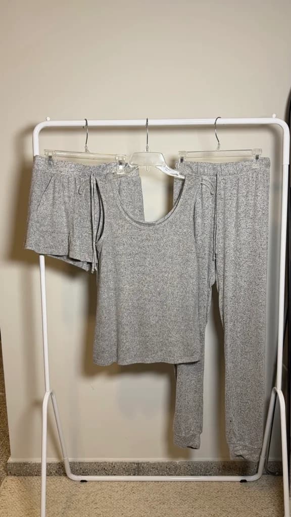 Set 3 piezas gris