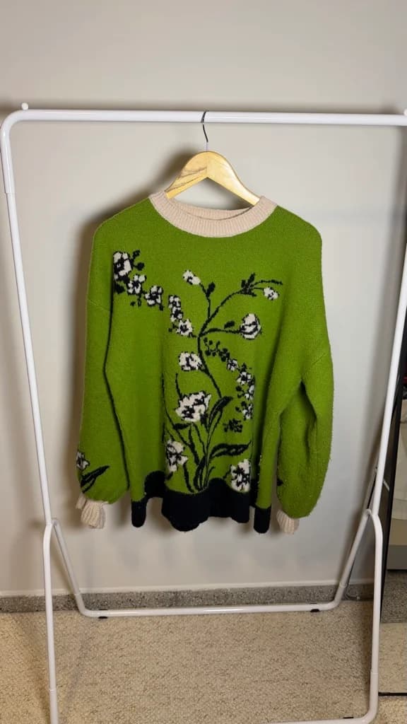 Sweater lana verde