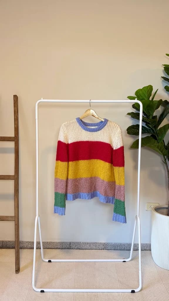 Sweater Tejido Multicolor