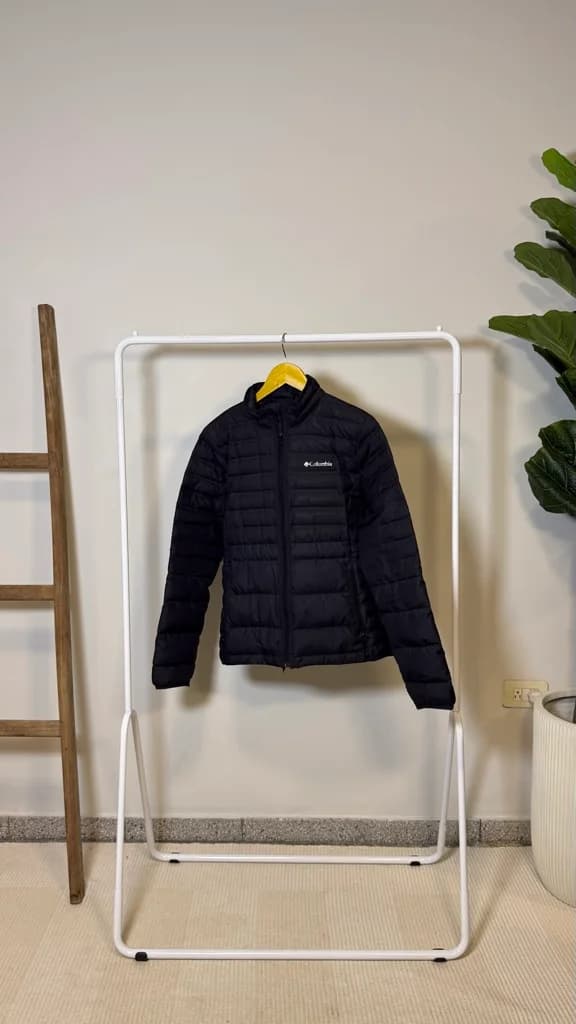 Campera Puffer Negra