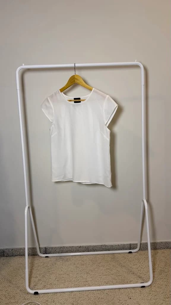 Blusa blanca gasa