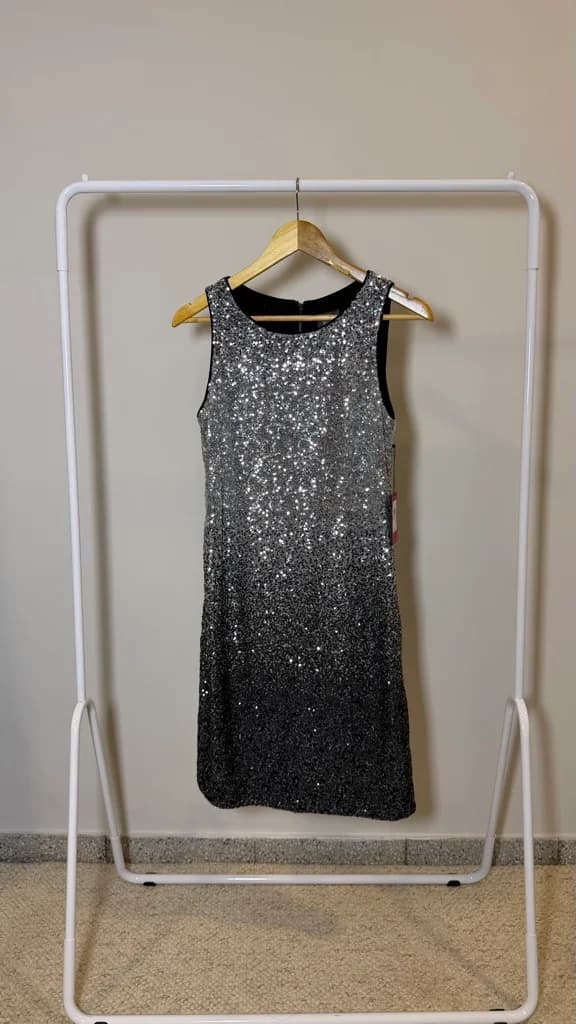 Vestido mini/midi lentejuelas