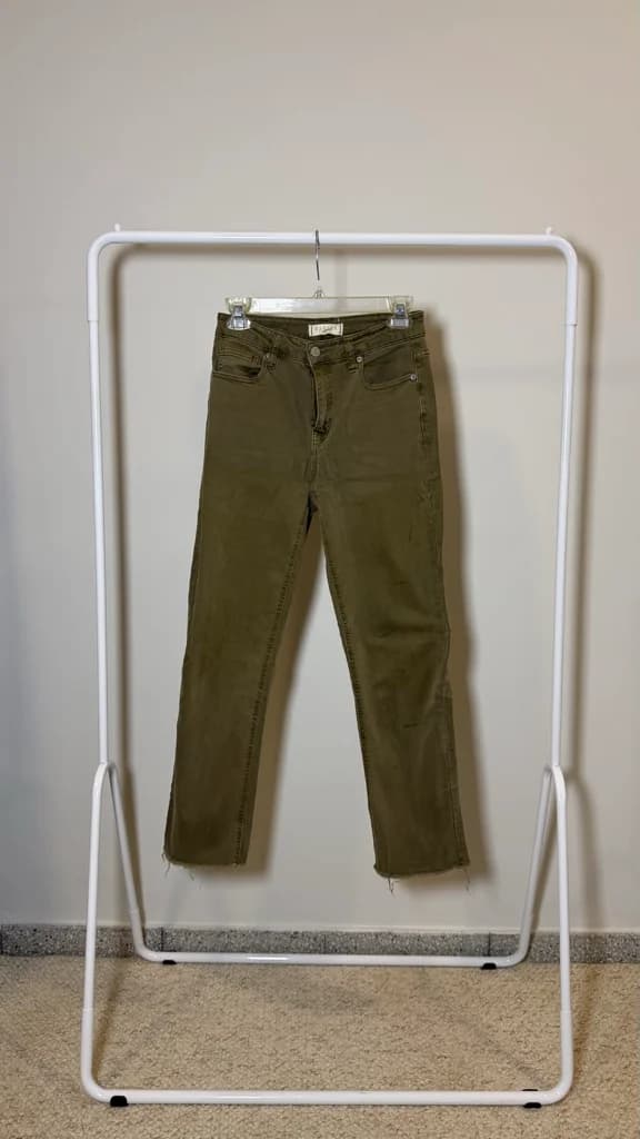 Jean verde straight