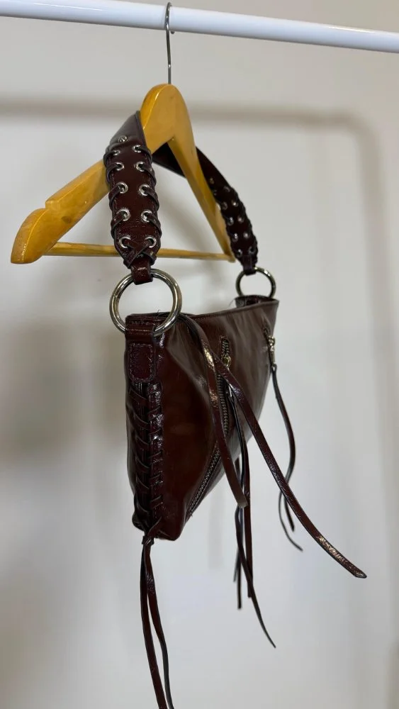Shoulder Bag Color Vino