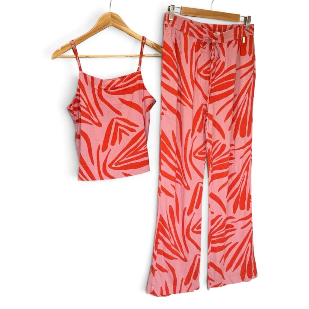 Set Print Rosado y Rojo
