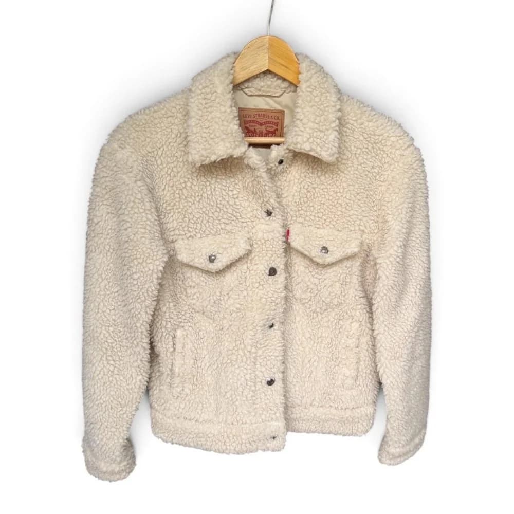 Saco Beige  Sherpa