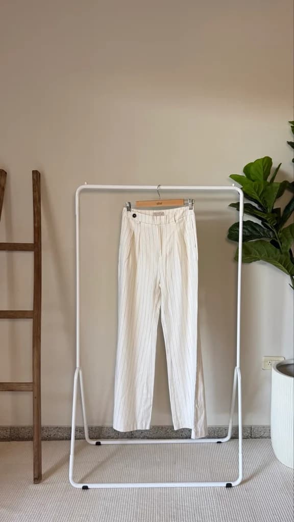 Pantalon Sastrero A Rayas