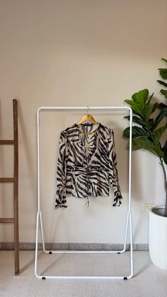 Camisa Gasa Cebra