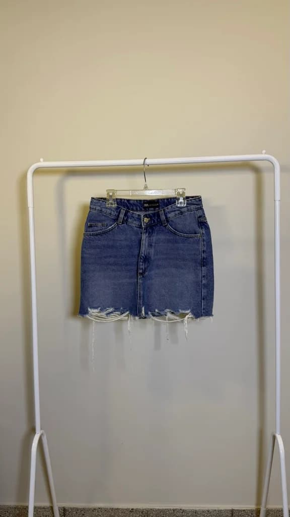 Pollera de  jean