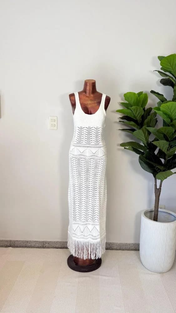 Vestido de Playa Tejido