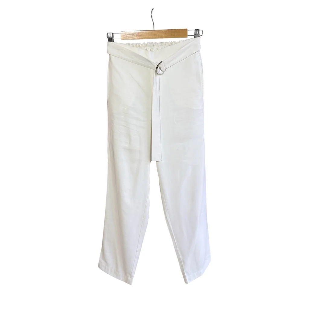Pantalon Blanco Straight Leg