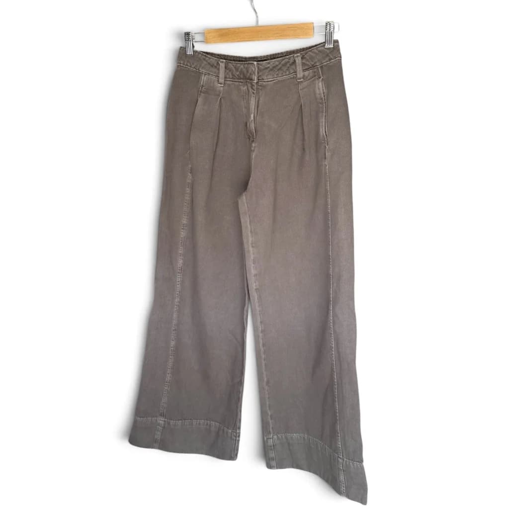 Jean Gris Extra Wide Leg