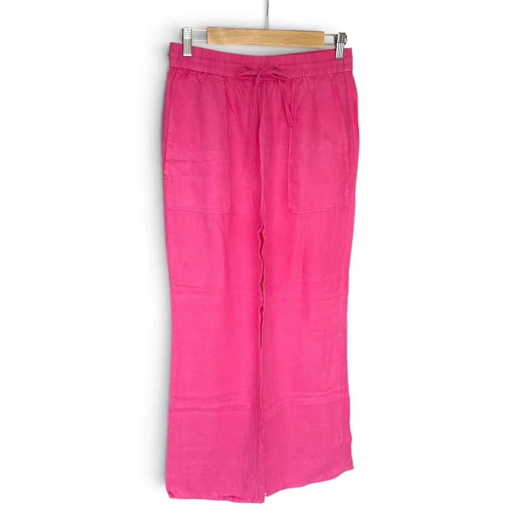 Pantalon Rosado 100% Lino