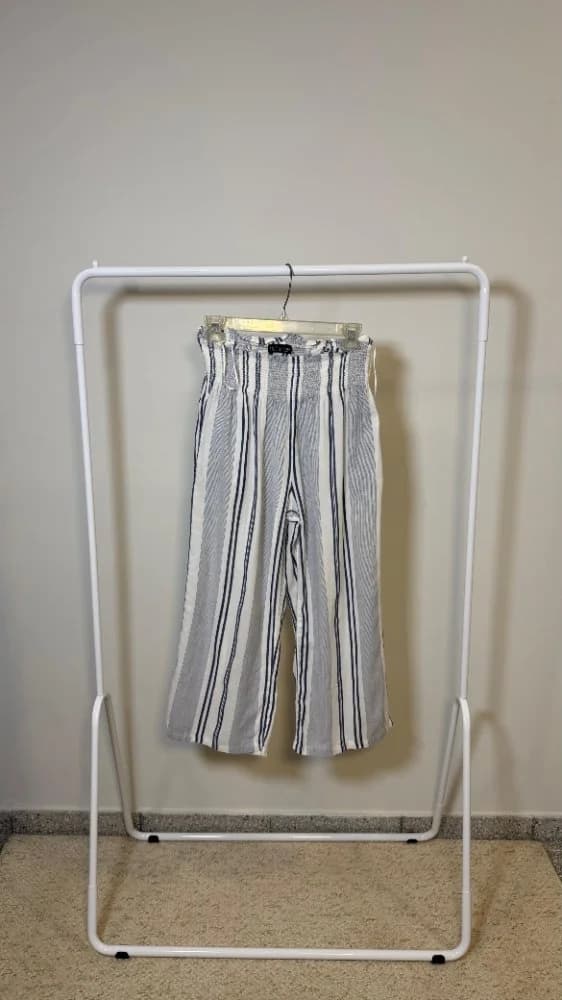 Pantalon Culotte A Rayas