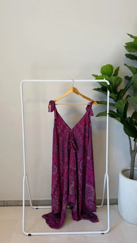 Enterizo Suelto Boho 100% Seda