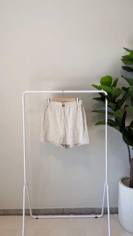 Short Lino con goma