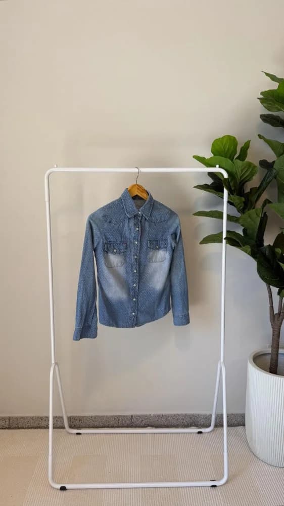 Camisa de Jeans con puntitos