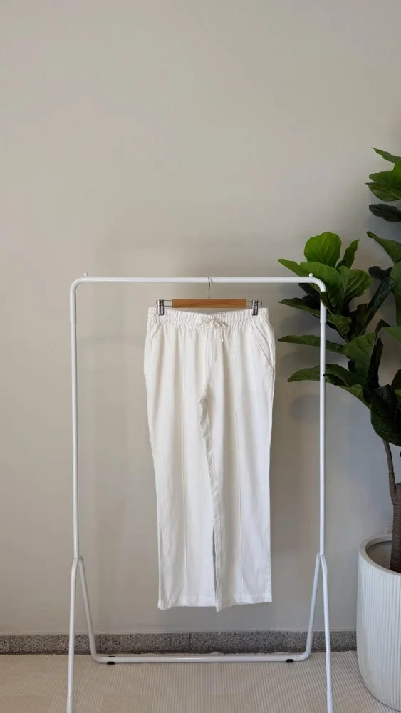 Pantalon Blanco recto