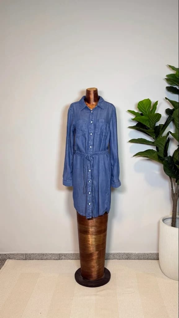 Vestido Camisero de Jean
