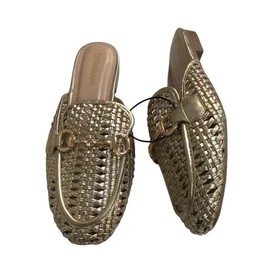 Mule Rafia Dorada