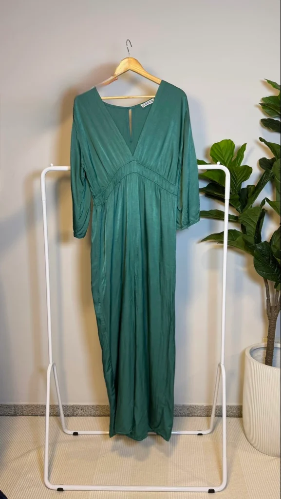 Enterizo Verde Escote V
